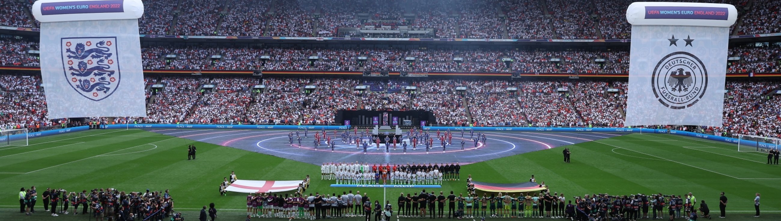 LONDON, ENGLAND - JULY 31: <<enter caption here>> during the UEFA Women's Euro 2022 final match between England and Germany at Wembley Stadium on July 31, 2022 in London, England. (Photo by Christopher Lee - UEFA/UEFA via Getty Images) *** Local Caption ***