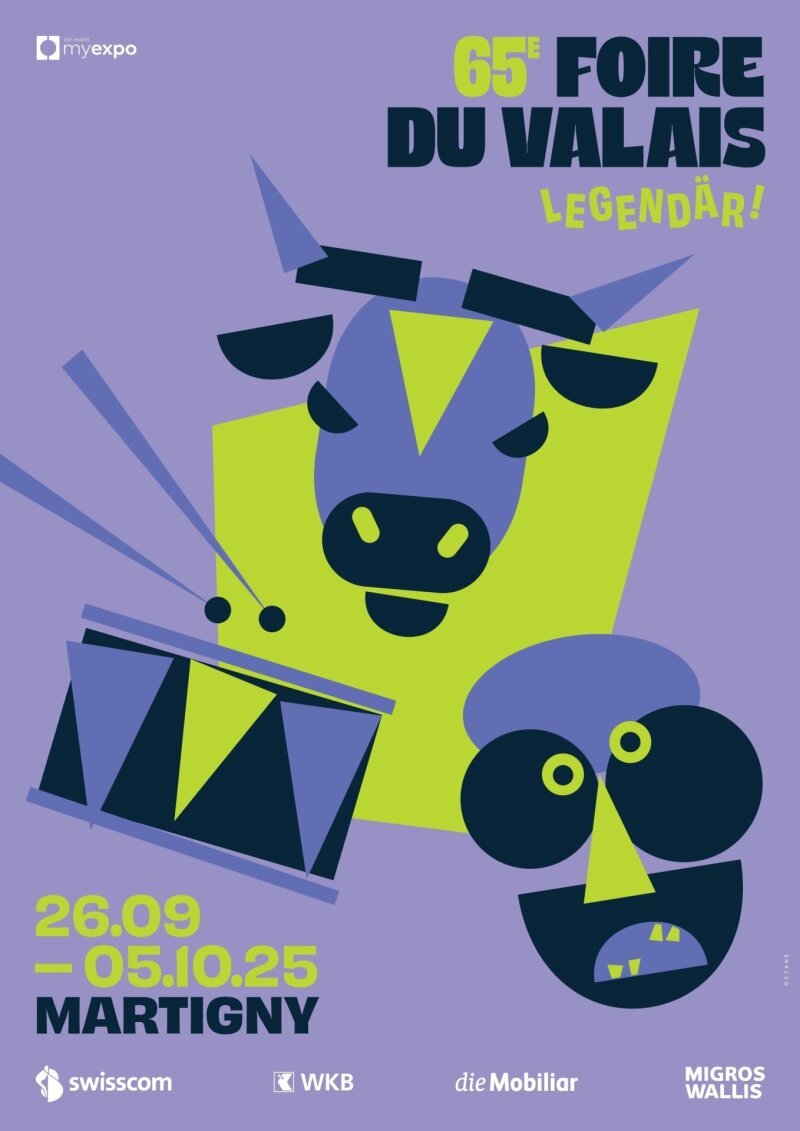Foire du Valais - Poster 2025 DE